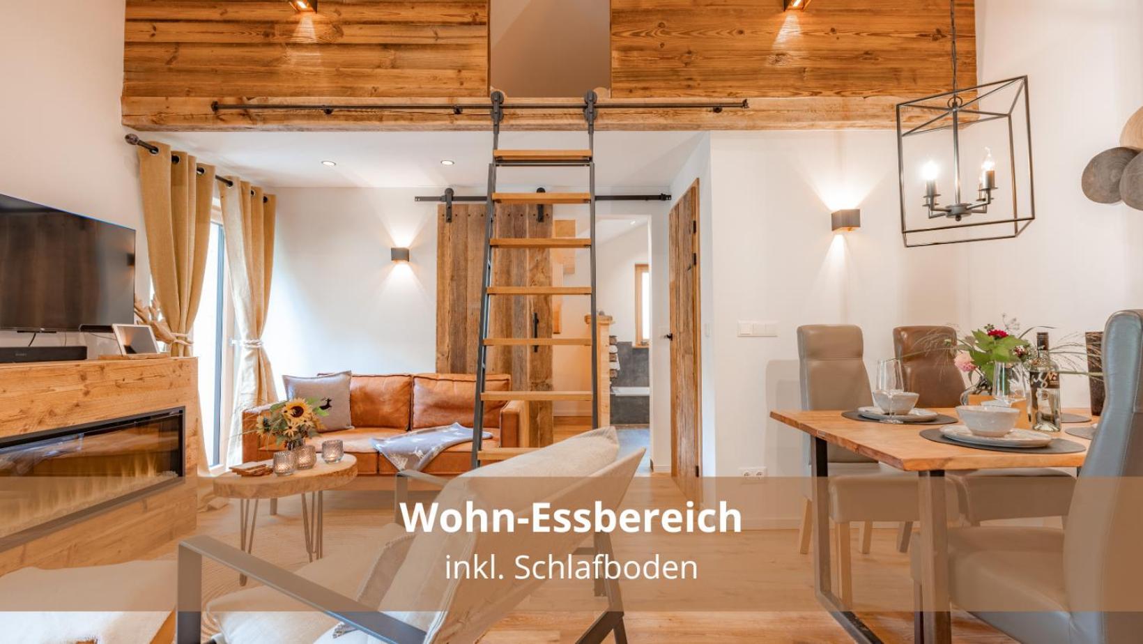Chalet Waldhaeusl Luxurioese Ferienwohnungen Mit Sauna & Whirlpool, Kamin, Balkon Oder Terrasse Mit Bergblick Хайлигенблут Екстериор снимка