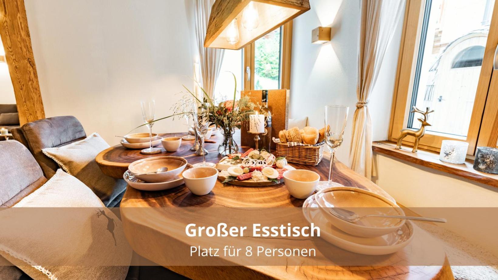Chalet Waldhaeusl Luxurioese Ferienwohnungen Mit Sauna & Whirlpool, Kamin, Balkon Oder Terrasse Mit Bergblick Хайлигенблут Екстериор снимка